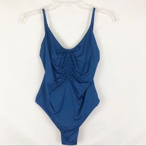 J Crew Playa royal blue one piece Small